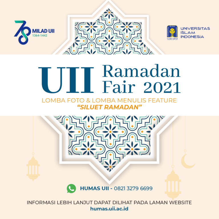UII RAMADAN FAIR 2021 Siluet Ramadan Bidang Humas UII